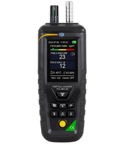 Máy đếm hạt PCE MPC 15 (0,3 / 2,5 µm; 1 µm)