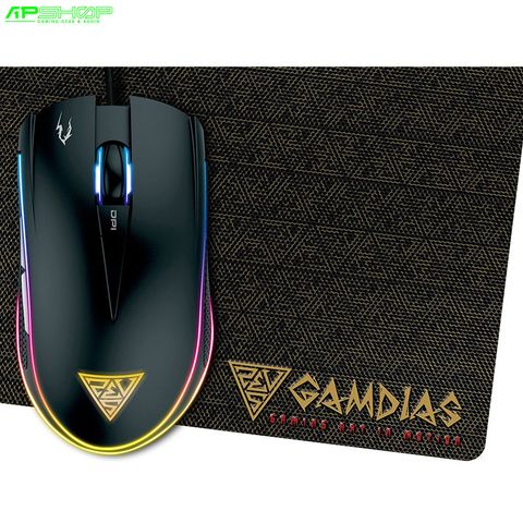 Chuột + bàn di Gamdias Zeus E1 RGB