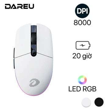 Chuột chơi game không dây Dareu EM911X RGB