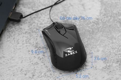 Chuột Có Dây Zadez M213 Đen