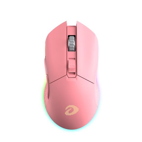 Chuột Dareu EM901 Wireless RGB Pink