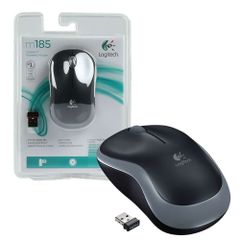  Chuột Không Dây Logitech M185 Wireless ( Màu Xám ) 