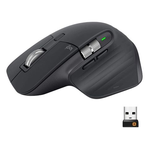 Chuột Logitech Mx Master 3 For Mac Bluetooth Xám Đen 910-005700