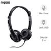 Tai nghe chụp tai Rapoo H120 Đen