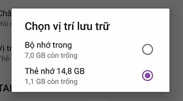 Cách chuyển dữ liệu từ máy sang thẻ nhớ