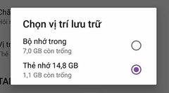  Cách chuyển dữ liệu từ máy sang thẻ nhớ 