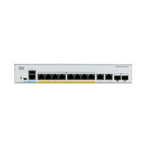 Switch Cisco 8 Port Ge Poe   2 Combo Port Sfp  C1000