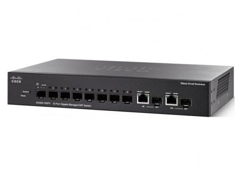 Switch Cisco Sg350-10sfp-k9-eu 10-port Gigabit Managed Sfp
