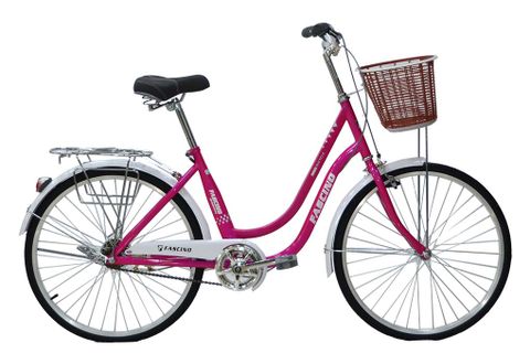 Xe đạp đường phố City Fascino FM24 24 inch Đỏ