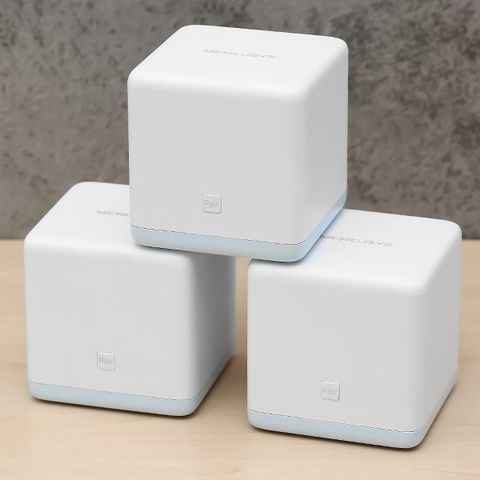Router Wifi Mesh 3 Pack AC1200 Mercusys Halo S12 Trắng