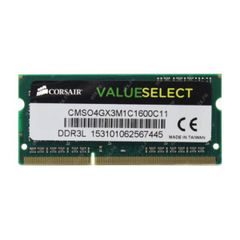  Ram Laptop Corsair 4gb (1x4gb) Ddr3l Bus 1600mhz Cmso4gx3m1c1600c11 