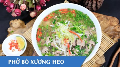 2 cách nấu phở heo đơn giản thơm ngon siêu mềm ngọt dễ làm tại nhà