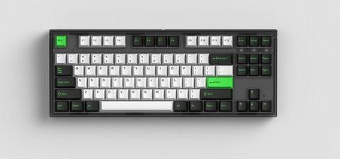 Bàn Phím Cơ Fl-esports Gp87cp White Green Gasket Mount Gateron Pro White Switch