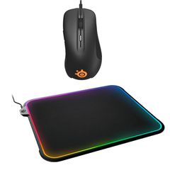  Combo Chuột SteelSeries Rival 300 và Bàn di SteelSeries QcK Prism RGB 