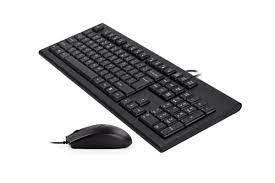 Combo Bàn Phím, Chuột A4tech Kr-85550  Comfortkey Fn Desktop