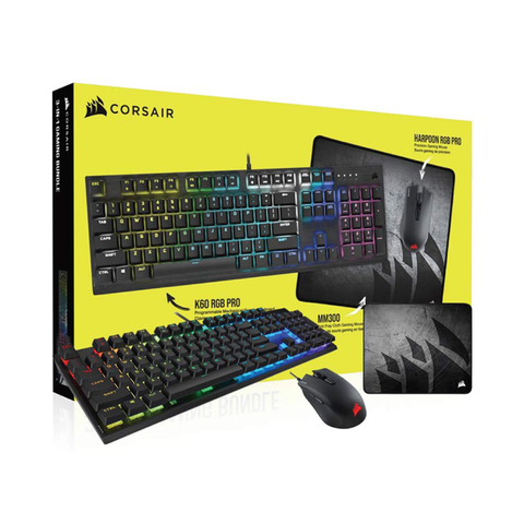 Combo Corsair Essential Gaming Bundle