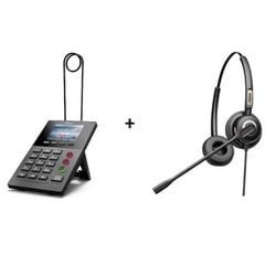  Combo Điện Thoại Fanvil X2p Và Tai Nghe Callcenter Ht202 