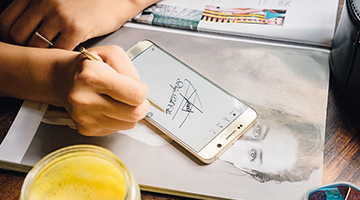 Bật hiện con trỏ khi sử dụng S Pen trên Samsung Galaxy Note FE
