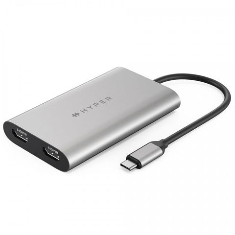 Cổng Chuyển Hyperdrive Dual 4k Hdmi Usb-c Hub For Macbook M1 Hdm1