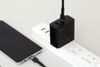 Adapter Sạc 2 cổng USB Type C PD QC 3.0 GaN 65W Xmobile MFR65 Đen