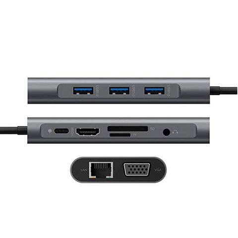 Cổng Chuyển 10in1 Usb-c Adapter