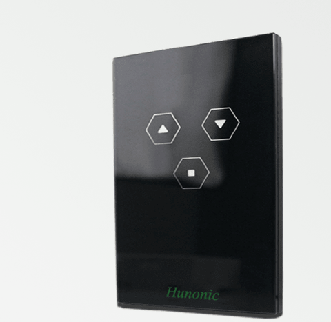 Công Tắc Cửa Cuốn Thông Minh Hunonic Door ( Màu Đen)