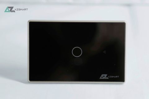 Công Tắc Thông Minh Wifi Azsmart - Bo Viền Nhôm Vàng