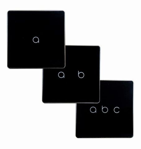 Công Tắc Vuông Smartz Có Phản Hồi Sw1v0 1-2-3 Nút