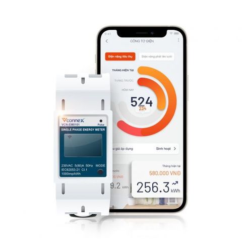 Công Tơ Điện Tử Thông Minh Vconnex
