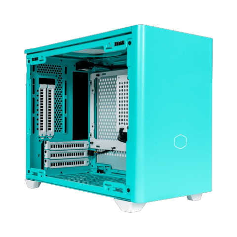 Case Cooler Master Masterbox Nr200p Cyan