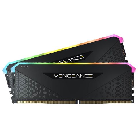 Ram Corsair Vengeance Rgb Rs Black – 64gb (2x32gb) Ddr4