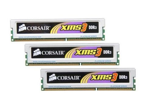 Corsair Xms3 6Gb Triple Channel Ddr3