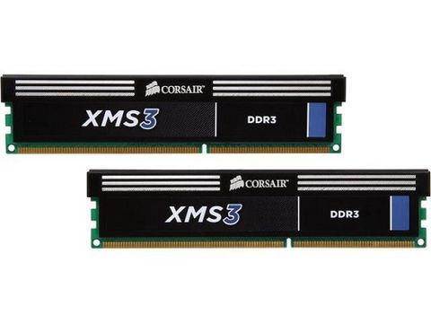 Corsair Xms3 8Gb (2X4Gb) Ddr3 1600Mhz C9