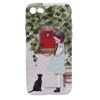 Ốp lưng iPhone 7 - iPhone 8 Nhựa dẻo in Water COSANO SR161122 Cô gái Xanh lá