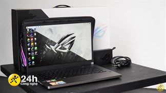 Asus Rog Zephyrus G14 GTX1650 - laptop gaming nhỏ gọn, không sợ kẻ địch mạnh, chỉ sợ không có Zephyrus G14 để chiến game