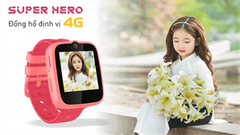  Masstel Super Hero 4G: Đồng hồ định vị trẻ em giá tốt, nhiều công nghệ giúp phụ huynh giám sát con trẻ từ xa 