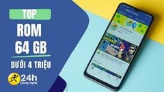 TOP 5 điện thoại có bộ nhớ trong 64 GB đáng mua tại TTBH, nổi bật trong tầm giá dưới 4 triệu với màn hình lớn và pin trâu 