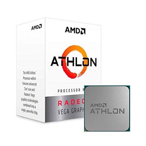 Cpu Amd Athlon 3000g / 3.5 Ghz / 4 Mb Cache L3 / 2 Cores / 4 Threads