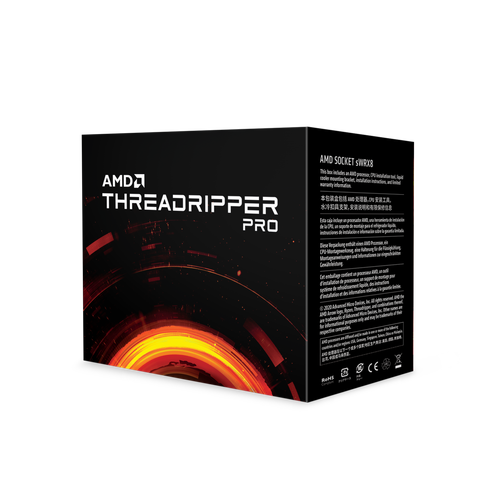 Cpu Amd Ryzen Threadripper Pro 3945wx / Socket Swrx80 / 64mb / 4.3ghz