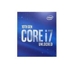  CPU Intel Core I7 10700K 
