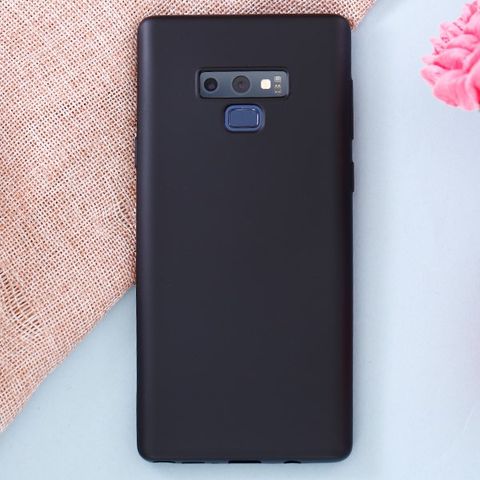 Ốp lưng Note 9 nhựa dẻo Dark shinning OSMIA Đen