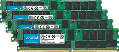  Crucial 128Gb Kit (4 X 32Gb) Ddr4-2666 Rdimm 