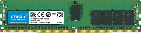 Crucial 16Gb Ddr4-2400 Rdimm