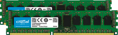  Crucial 16Gb Kit (2 X 8Gb) Ddr3-1600 Ecc Rdimm 