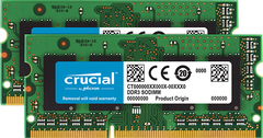  Crucial 16Gb Kit (2 X 8Gb) Ddr3-1600 Sodimm 