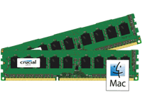 Crucial 16Gb Kit (2 X 8Gb) Ddr3-1866 Ecc Udimm Memory For Mac