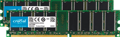  Crucial 1Gb Kit (2 X 512Mb) Ddr-400 Udimm 