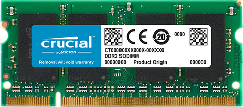 Crucial 2Gb Ddr2-667 Sodimm Memory For Mac