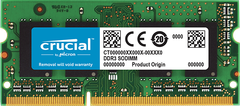  Crucial 2Gb Ddr3-1066 Sodimm Memory For Mac 