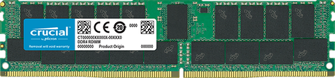 Crucial 32Gb Ddr4-2400 Rdimm